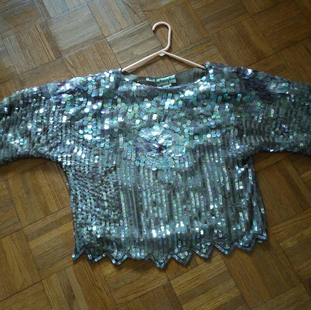 Blouse sequin - Picture 2 of 3